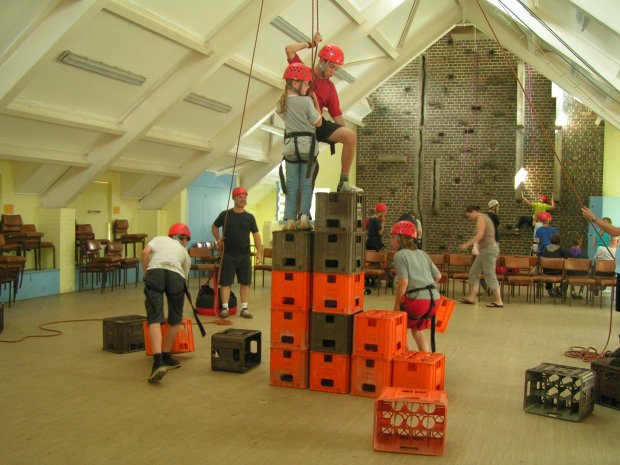 Crate Climbing